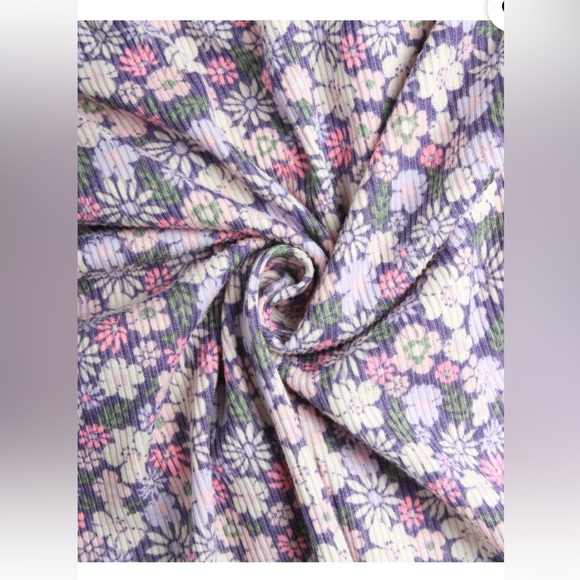 Love RepublicGirls'👧🏻SuperSoftRibbed 2 PackLeggings👖wMatchingScrunchie Sz S 4 - Picture 3 of 4